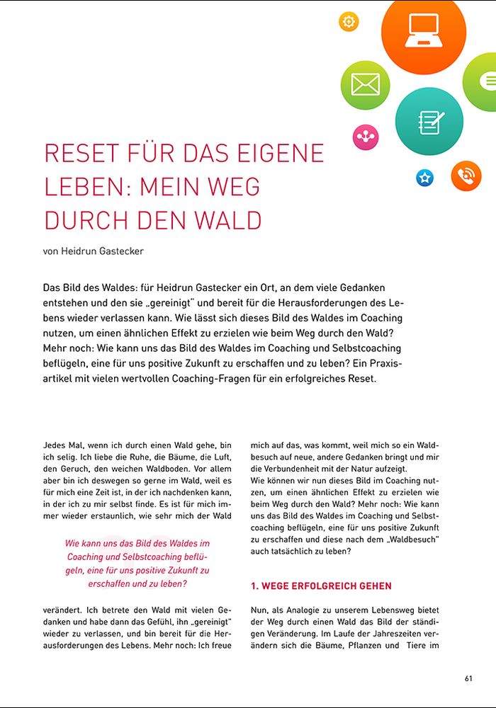 Reset für das eigene Leben: Mein Weg durch den Wald