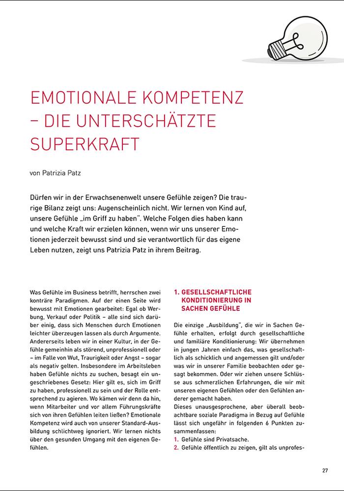 Emotionale Kompetenz – Die unterschätzte Superkraft