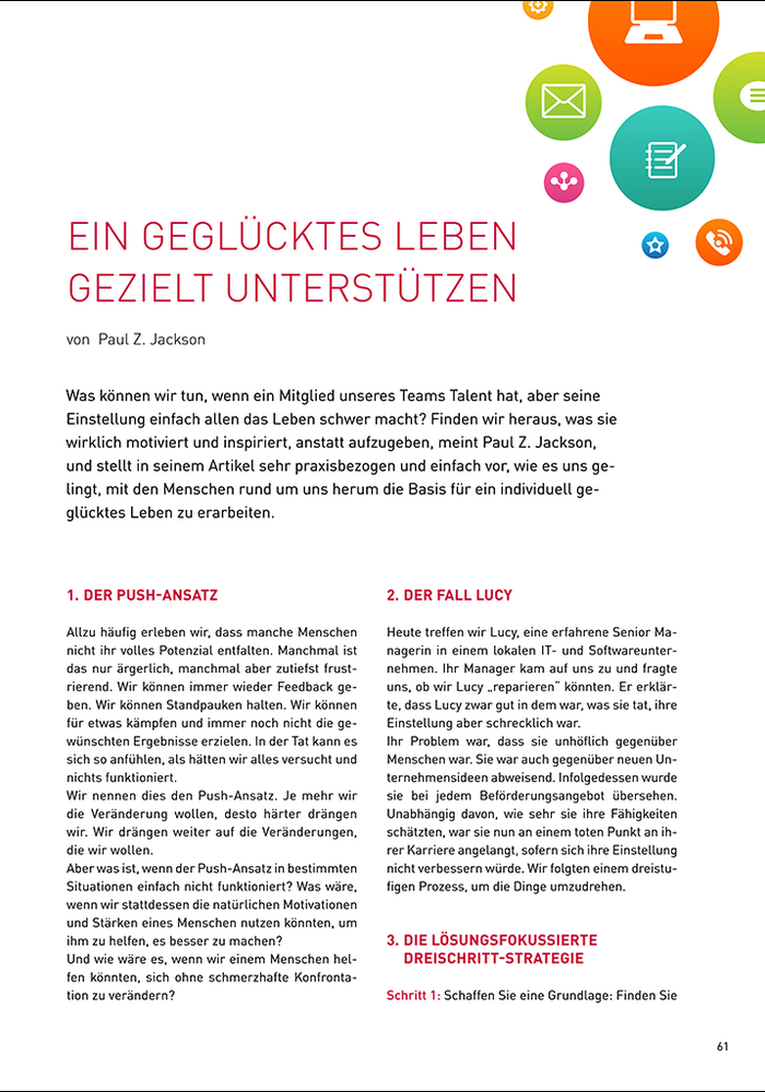 Ein geglücktes Leben gezielt Unterstützen