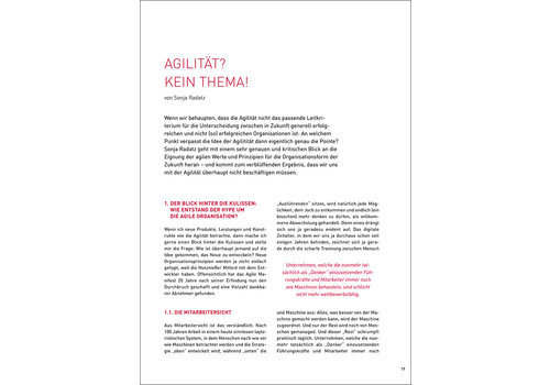 Agilität? Kein Thema!