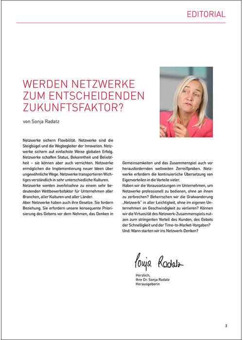 Werden Netzwerke zum entscheidenden Zukunftsfaktor?