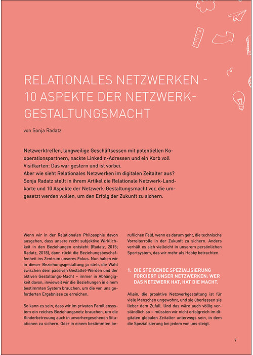 Relationales Netzwerken – 10 Aspekte der Netzwerk-Gestaltungsmacht