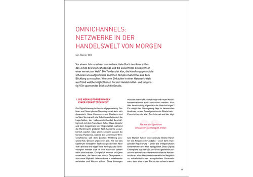 Omnichannels: Netzwerke in der Handelswelt von Morgen