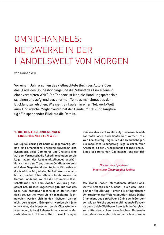 Omnichannels: Netzwerke in der Handelswelt von Morgen