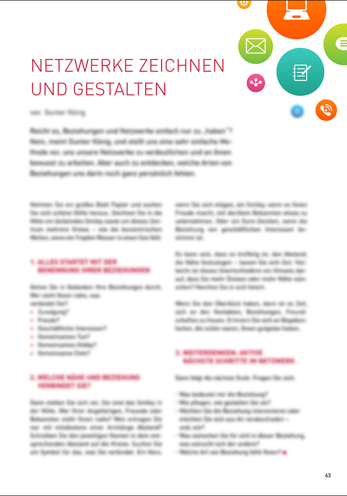 Netzwerke zeichnen und gestalten