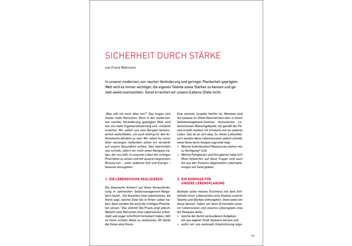 Sicherheit durch Stärke