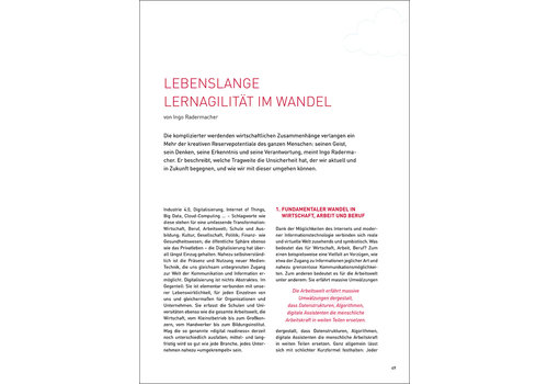 Lebenslange Lernagilität im Wandel