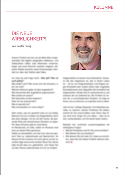 Die neue Wirklichkeit?!