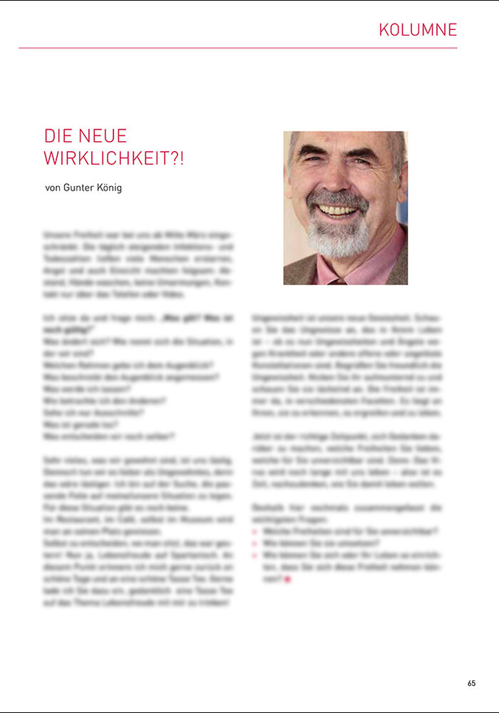 Die neue Wirklichkeit?!