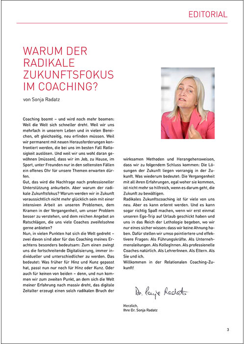 Warum der radikale Zukunftsfokus im Coaching?