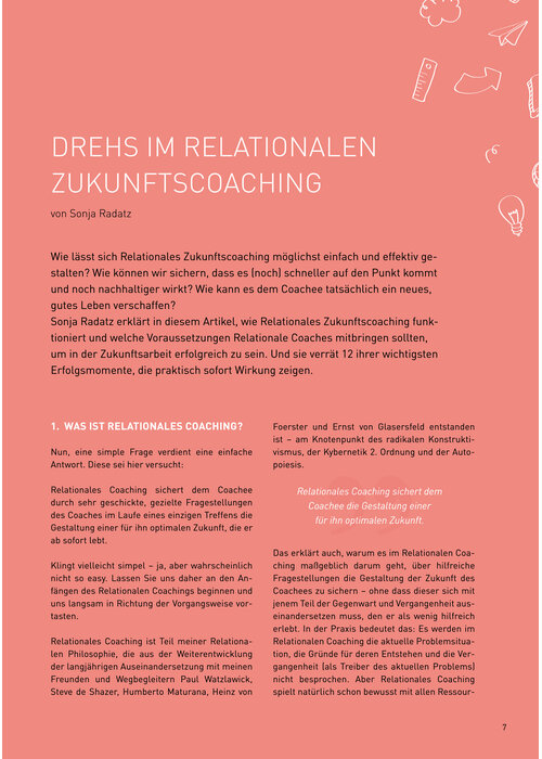 Drehs im Relationalen Zukunftscoaching