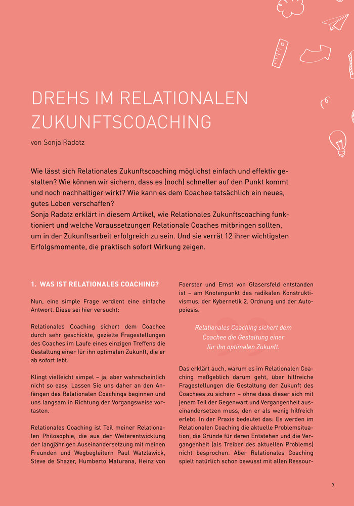 Drehs im Relationalen Zukunftscoaching