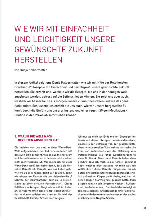 Wie wir mit Einfachheit und Leichtigkeit unsere gewünschte Zukunft herstellen