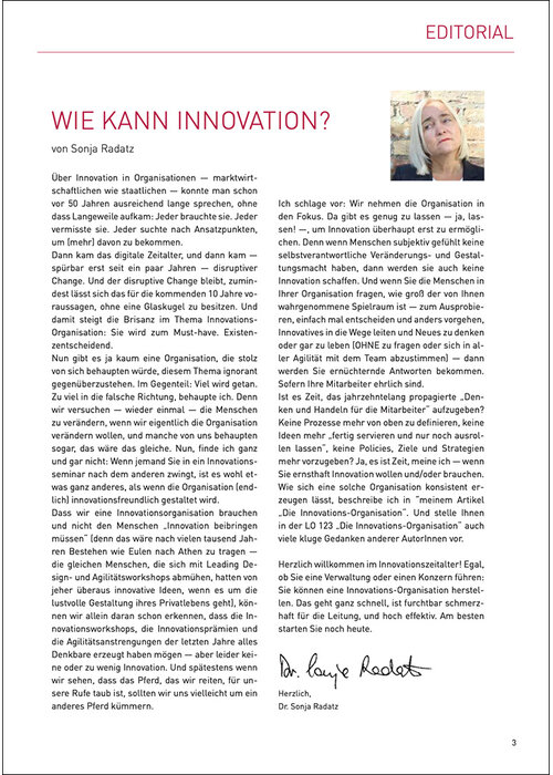 Wie kann Innovation?