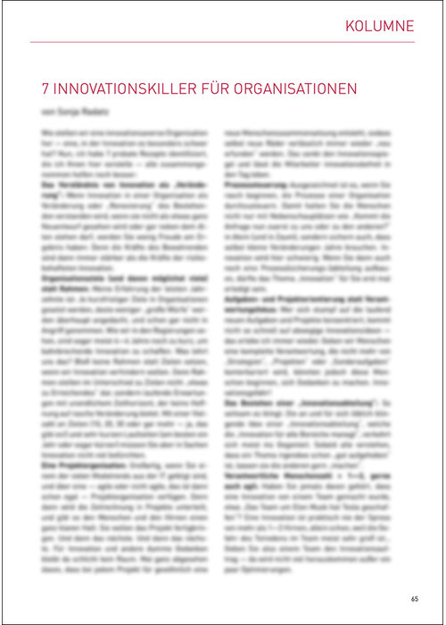 7 Innovationskiller für Organisationen