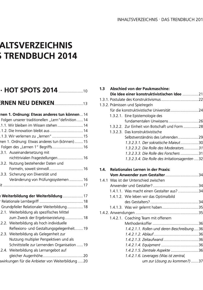 Das Trendbuch No. 1 – Aktuelle Perspektiven im Relationalen Management