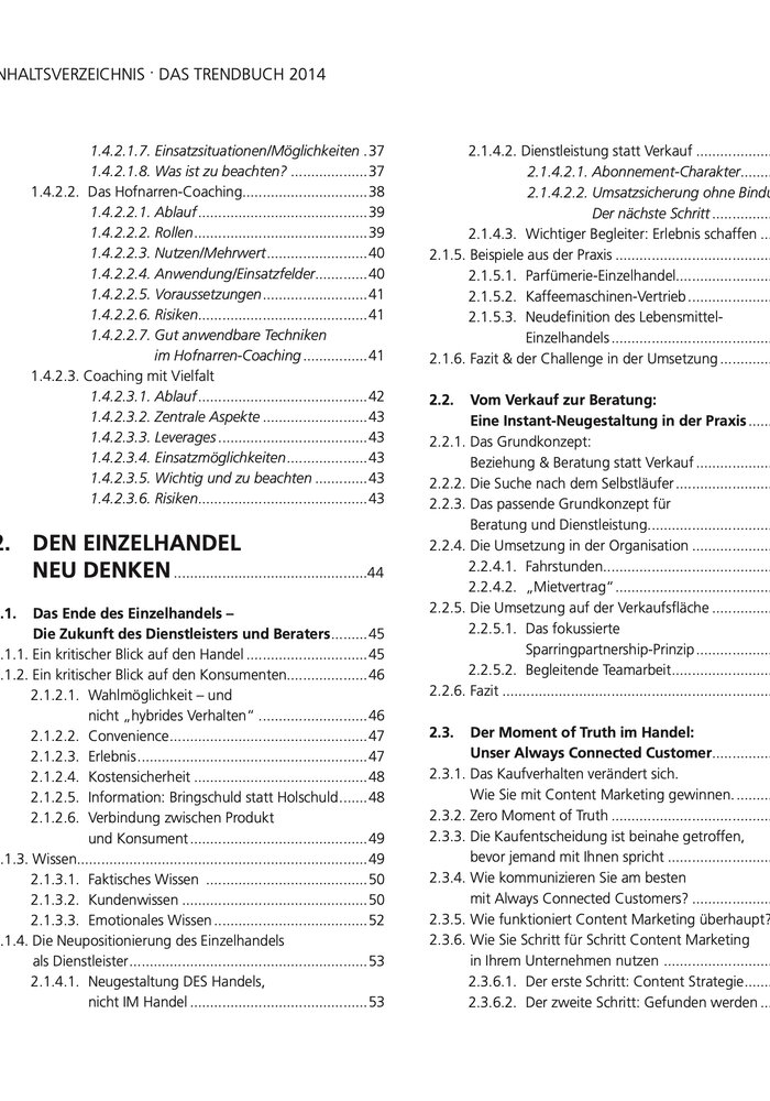 Das Trendbuch No. 1 – Aktuelle Perspektiven im Relationalen Management