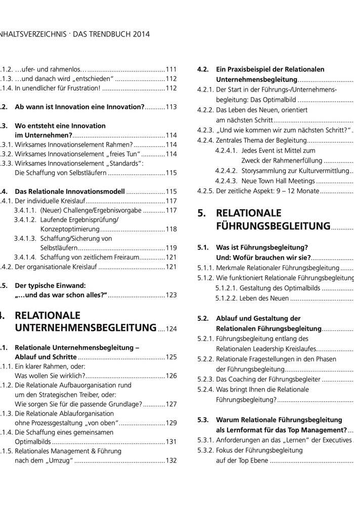 Das Trendbuch No. 1 – Aktuelle Perspektiven im Relationalen Management