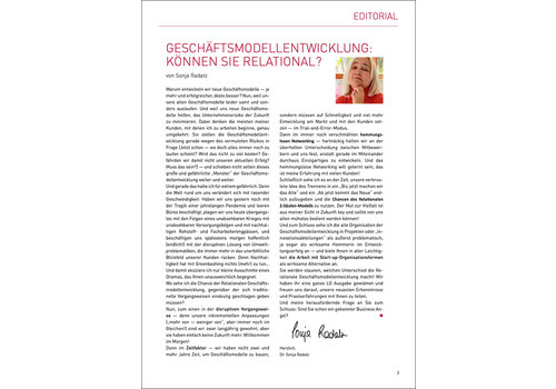 Geschäftsmodellentwicklung: Können Sie Relational?