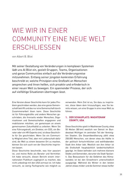 Wie wir in einer Community eine neue Welt erschliessen