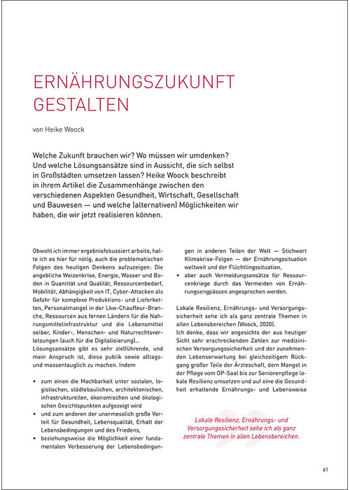 Ernährungszukunft gestalten