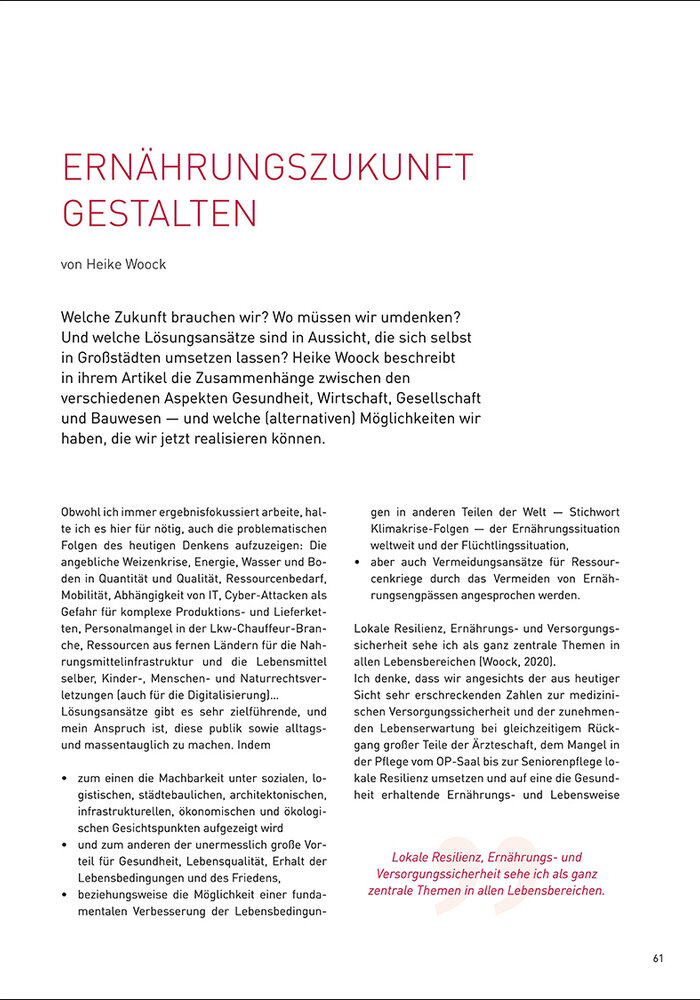 Ernährungszukunft gestalten