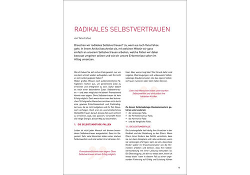 Radikales Selbstvertrauen