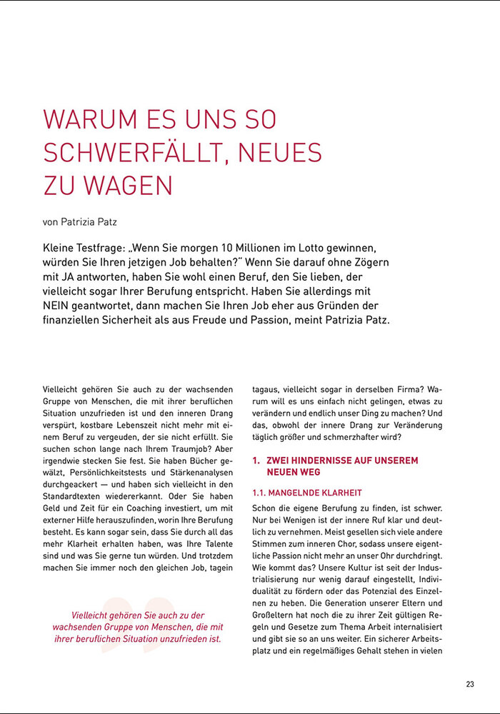 Warum es uns so schwerfällt, Neues zu wagen