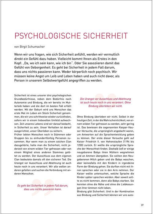 Psychologische Sicherheit