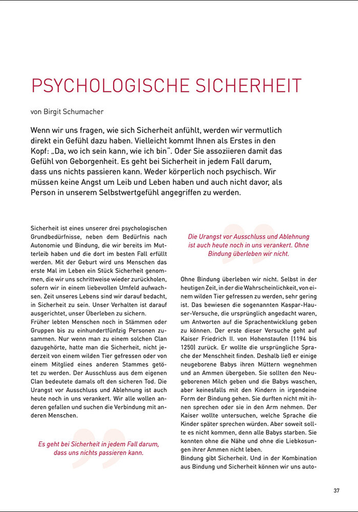 Psychologische Sicherheit