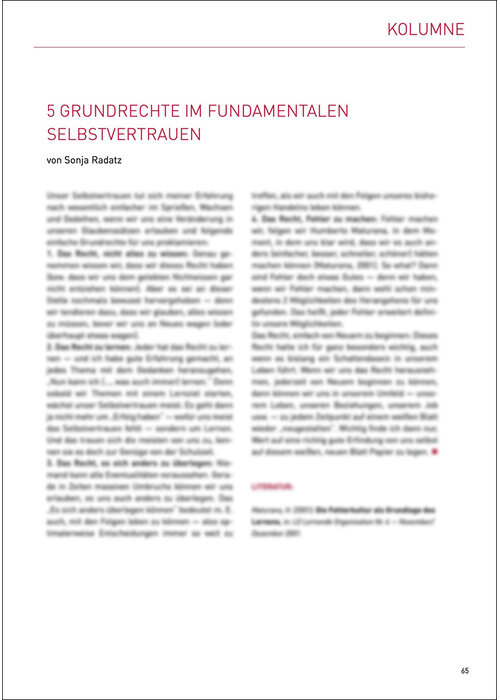5 Grundrechte im fundamentalen Selbstvertrauen
