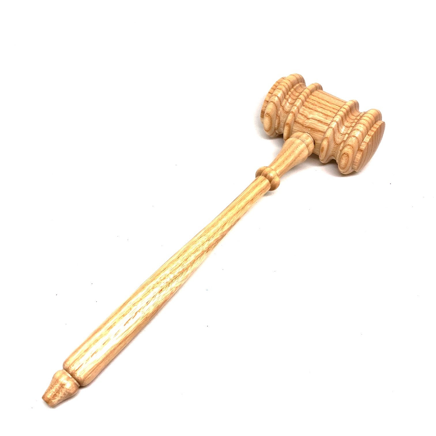 Gift box with gavel in oak