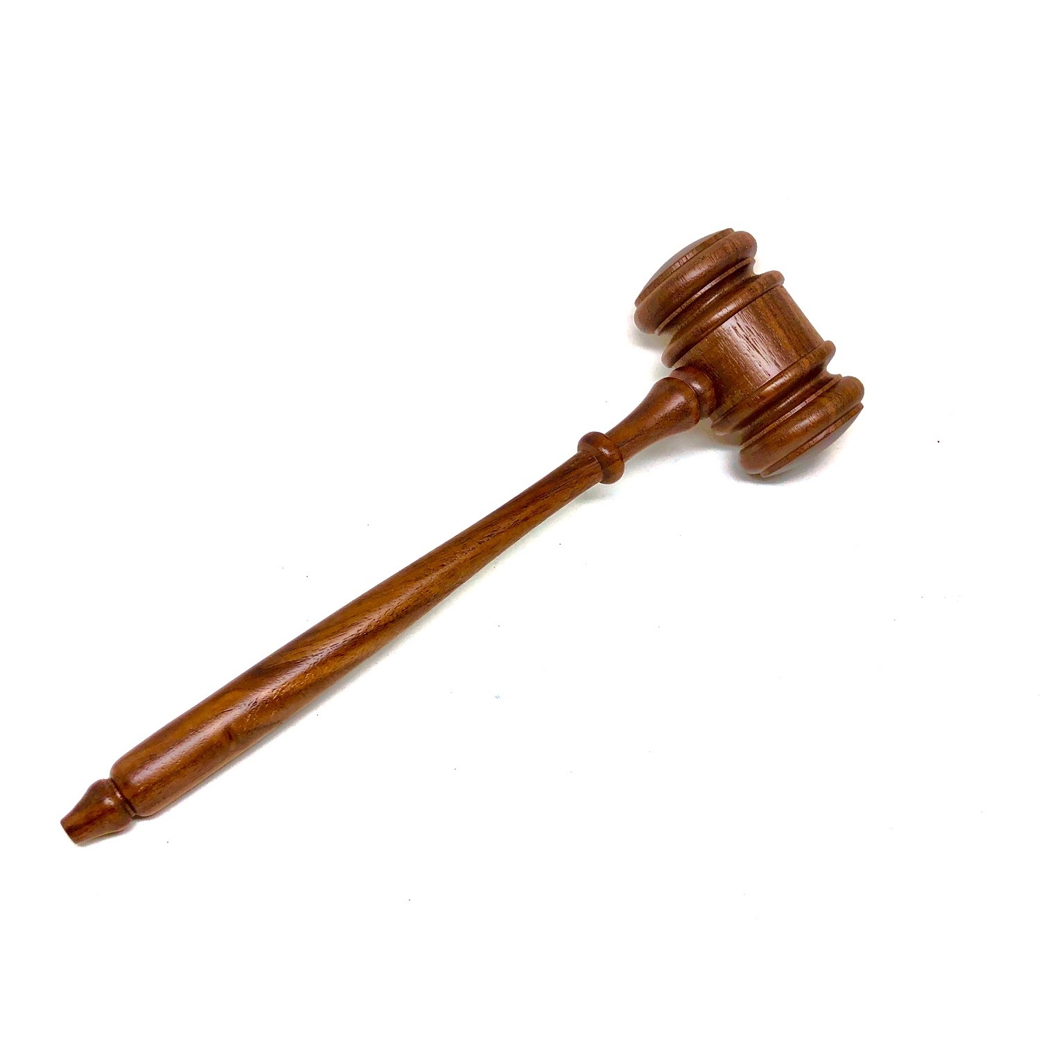 Gift box gavel in American walnut