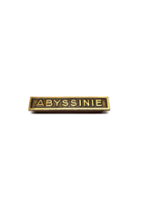 Barrette Abyssinie pour décorations de guerre