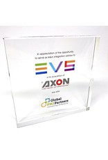 Award en plexi - tombstone (130 x 130 x 20 mm)