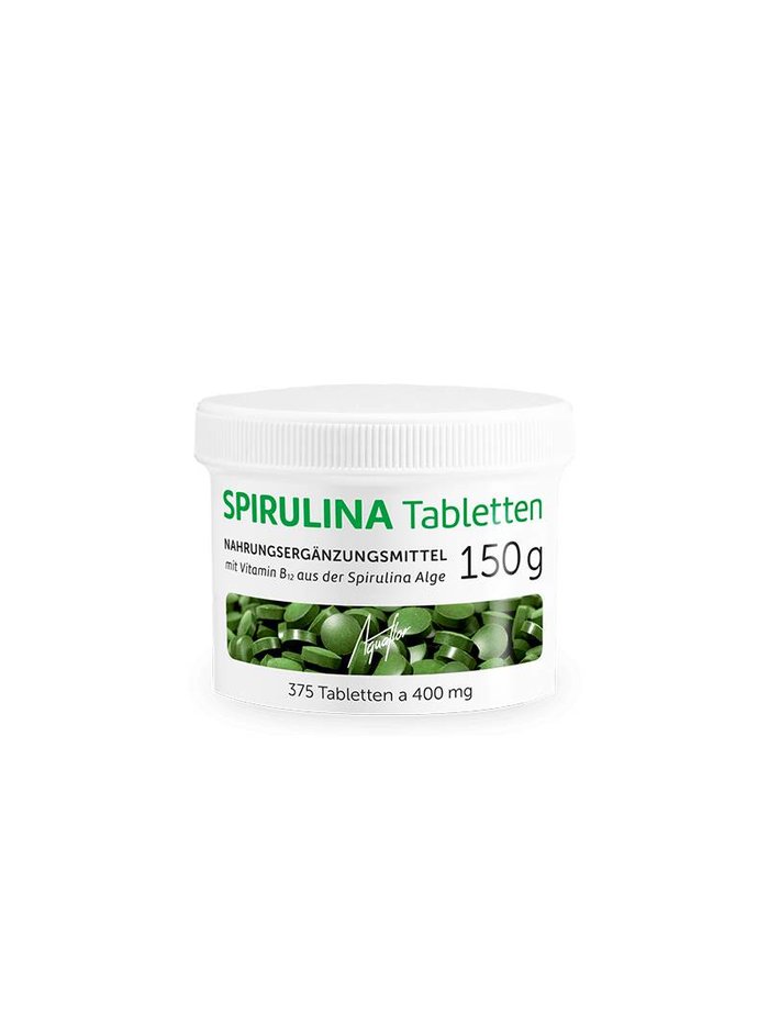 AQUAFLOR Spirulina Tabletten 150 g = 375 Tabletten