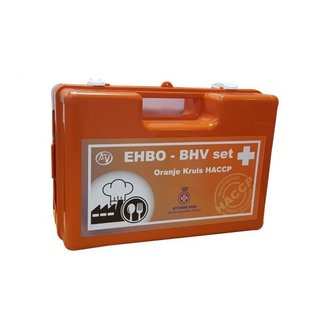 Koffer EHBO BHV HACCP incl wandhouder