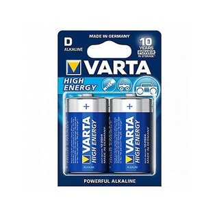 Varta alkaline D LR20 batterij (2 stuks)