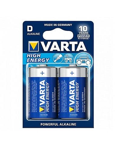 Parameters financieel Brig Varta alkaline D LR20 batterij (2 stuks) - The Safety Shop