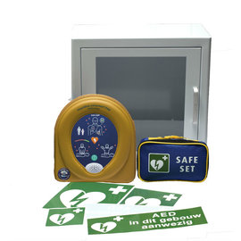 Heartsine Samaritan PAD 500P AED pakket inclusief kast en accessoires!