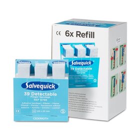 Salvequick Salvequick Lange Vingerpleister Detectie  6796  navulling