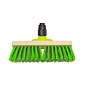 Hard PVC Bezem met 2 delige telescoop steel