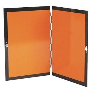 ADR bord oranje 300 x 400 mm vouwbaar incl. sluiting