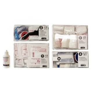 Koffer EHBO BHV HACCP incl wandhouder