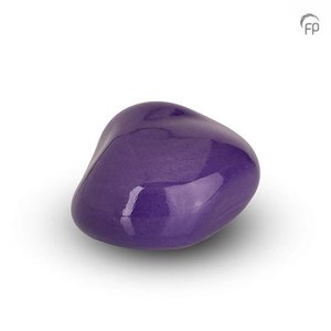 Urnenatelier Schoonhoven KK 014 Kuschelstein glänzend violett