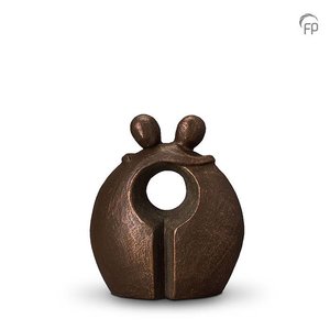 Geert Kunen  UGK 014 A Urna de cerámica bronce
