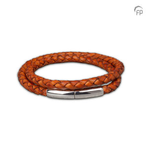 FPU 605 Embrace Pulsera cuero trenzado