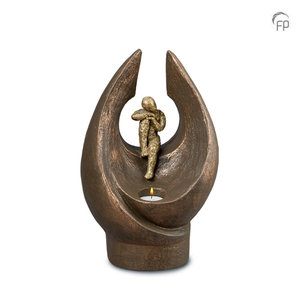 Geert Kunen  UGK 085 BT Keramikurne Bronze