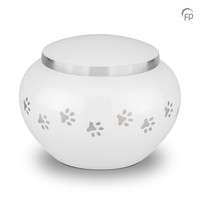 HU 212 L Metaal dierenurn groot met gravure