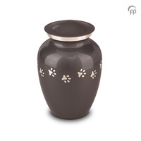 HU 188 L Metaal dierenurn groot met gravure